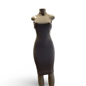 Goodtime USA Size Medium Beige Strap Tie Dress. Preloved